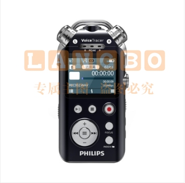 飞利浦(Philips) VTR7800 16G 录音笔 黑色(单位：支)  