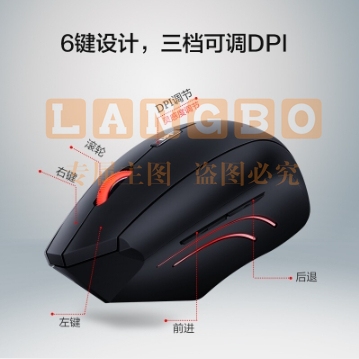ThinkPad 无线鼠标 笔记本电脑办公鼠标 36003450人体工学垂直无线鼠标【黑色】（可当天配送发货）