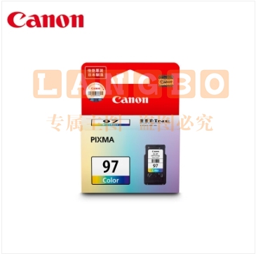 佳能（Canon)原装CL-97彩色墨盒适用E568/E568R打印机墨水（300页）5盒起售