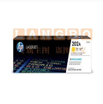 惠普（HP）CF502 （CF502/202）（黄色）畅打1300页（5%覆盖率