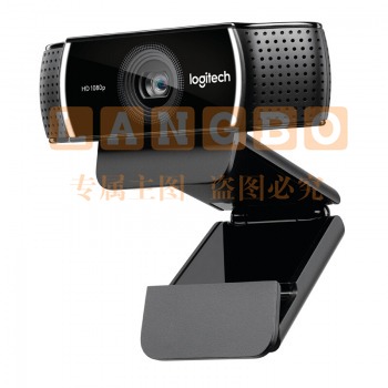 罗技(Logitech)Pro C922 高清网络直播摄像头 自动对焦 麦克风