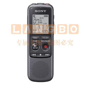 索尼（SONY）ICD-PX240数码录音笔智能降噪 录音棒 专业学生会议录音器4G