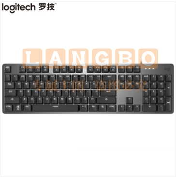  罗技（Logitech）K845 机械键盘 有线键盘 办公键盘 全尺寸 单光 黑色 TTC轴 红轴