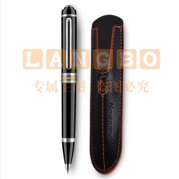 纽曼（Newsmy）笔形录音笔 RV96精英型 32G 专业微型高清降噪便携 学习培训商务会议录音速记 带笔套 黑色