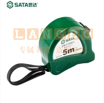 世达(SATA) 凯隆系列3米钢卷尺 卷尺5m 盒尺 伸缩尺 测量工具 5Mx19MM 91314A