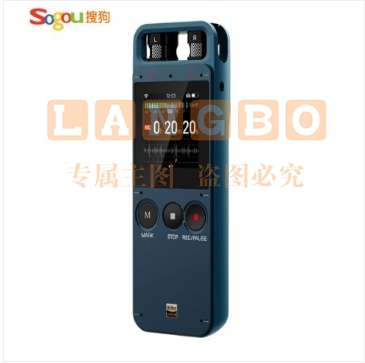 搜狗Sogou C19D AI智能录音笔E1 终身免费转文字 中英文同声传译 多语言翻译 32G+云存储 蓝色/黑色
