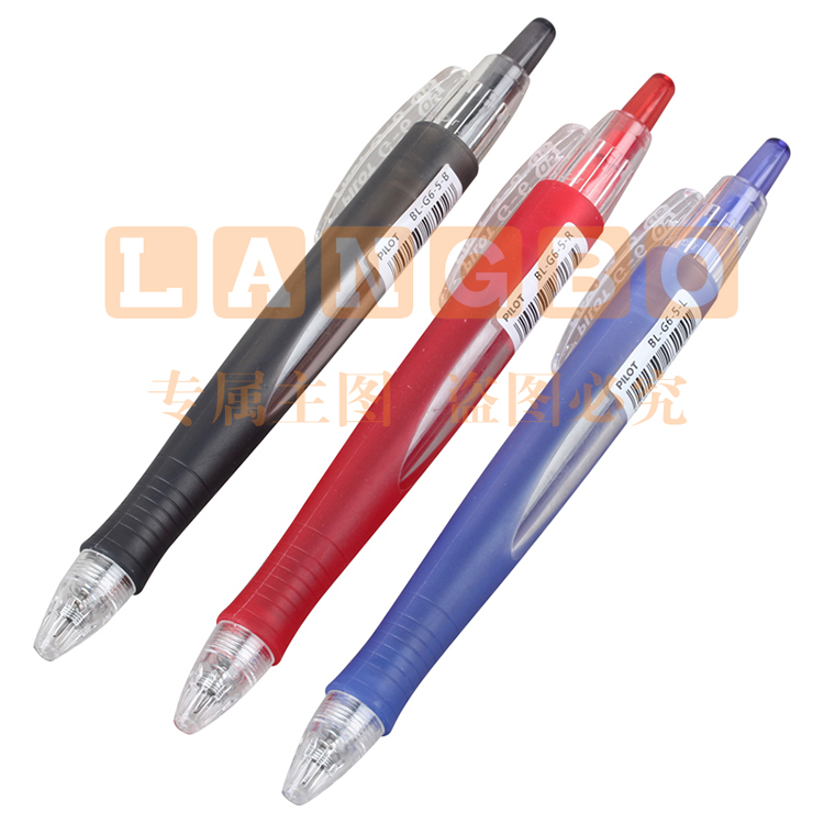 百乐 中性笔BL-G6-5R 0.5mm红色