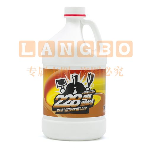 都洁(DUJIE )228除油王3.7公升 超强重油清洁剂，厨房除油剂