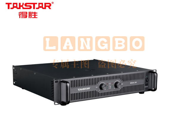 得胜(TAKSTAR)EKA-3A 300W功率2U功放 专业舞台演出会议室及餐厅KTV工程安装与户外演出
