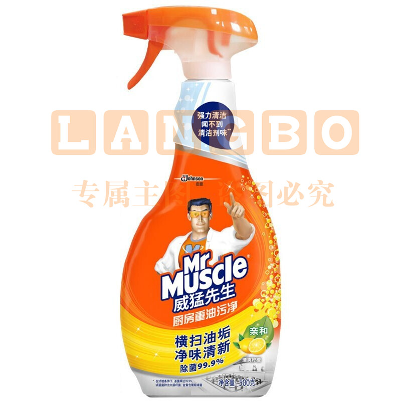 威猛先生重油污清洁剂厨房重油污净 500g