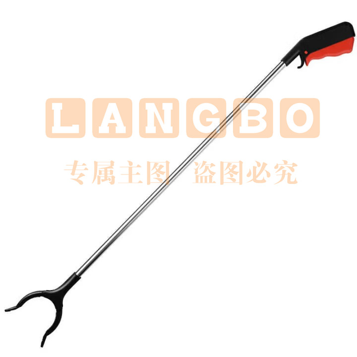 美家生活不锈钢垃圾夹 长柄拾物器