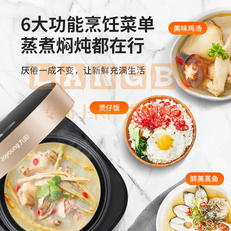 九阳Joyoung电饭煲4L F40FZ-F531(B)黑金 (