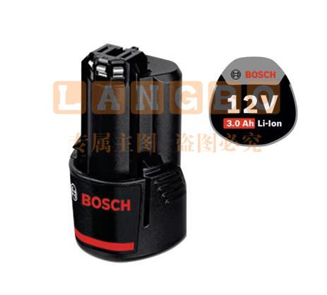 博世(BOSCH) 12V通用型插入式锂电池 锂电池充电器 博世电动工具专用 3.0Ah×1 锂电电池  (