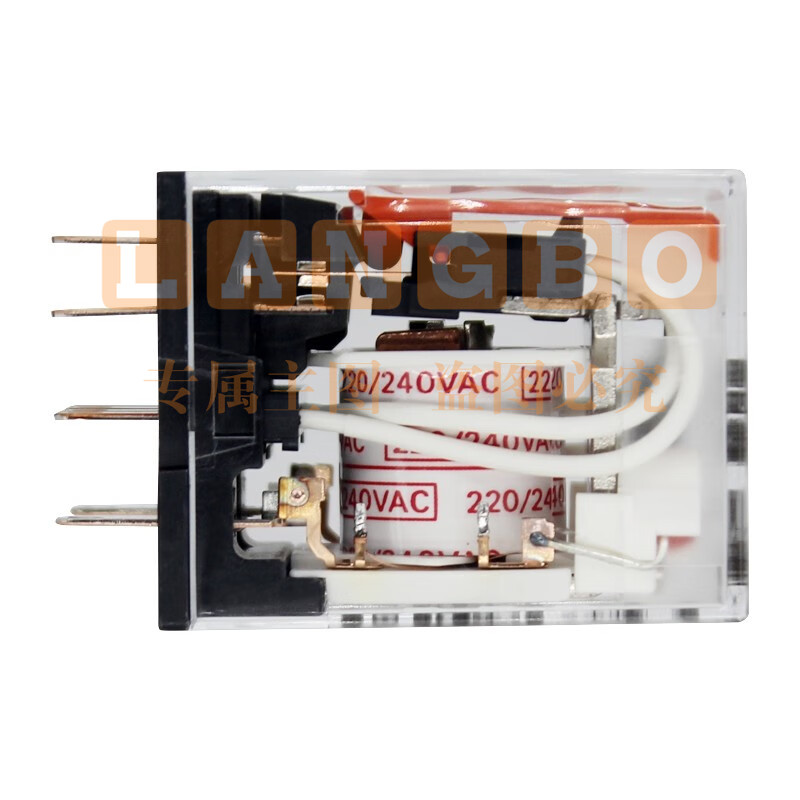继电器  中间继电器MY2N-J含底座AC220V