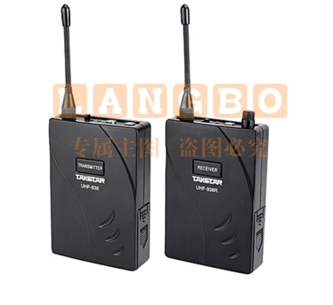得胜(TAKSTAR) UHF-938无线讲解器一对多导览系统导游同声传译多媒体教学工厂讲解 UHF-938标配