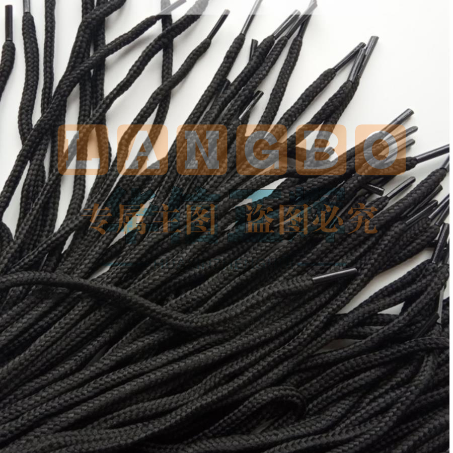 鞋带会计黑色账带账绳黑绳鞋凭证档案绳子鞋带 长约80cm 每根价格