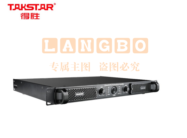 得胜(TAKSTAR)EKA-8D 数字功率放大器 专业纯后级功放舞台演出会议工程安装专用