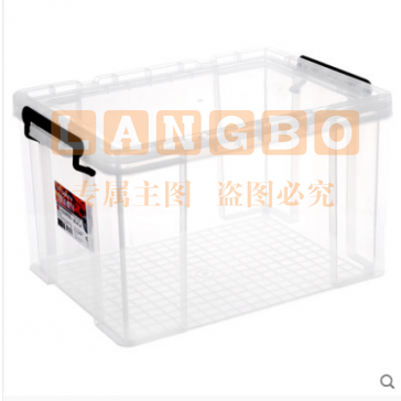 透明储物箱加厚大号整理箱手提收纳箱120L