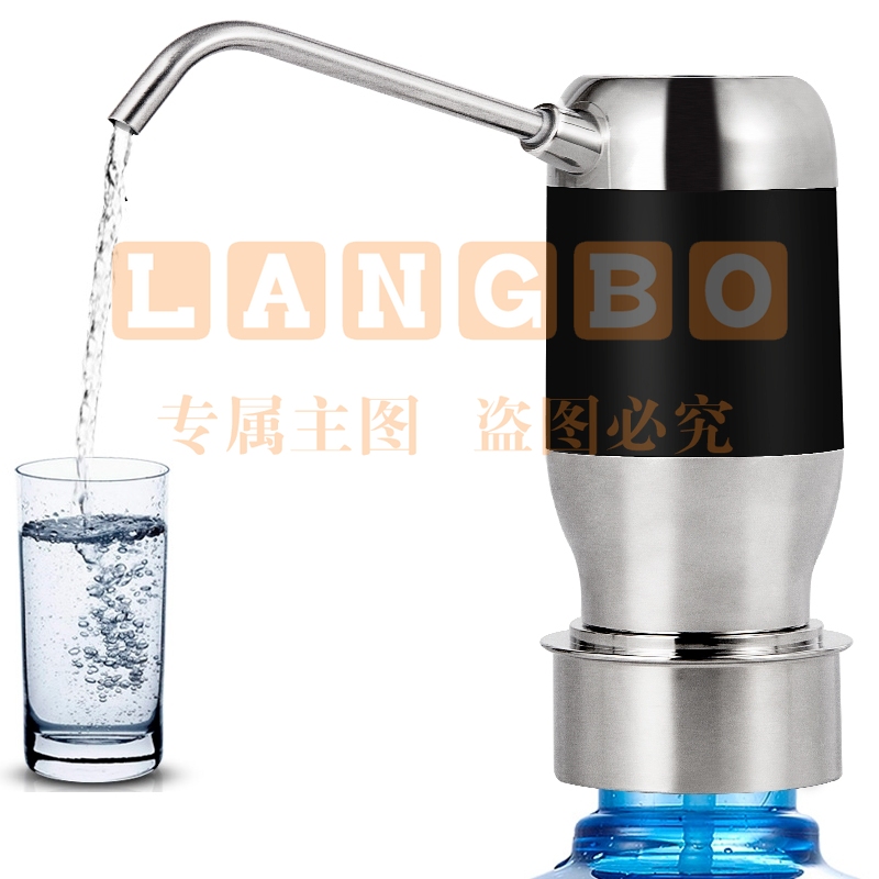 欧橡 OAK 桶装水抽水器 家用饮水器纯净水压水器 充电式无线电动上水器吸水器 自动抽水机 OX-C139