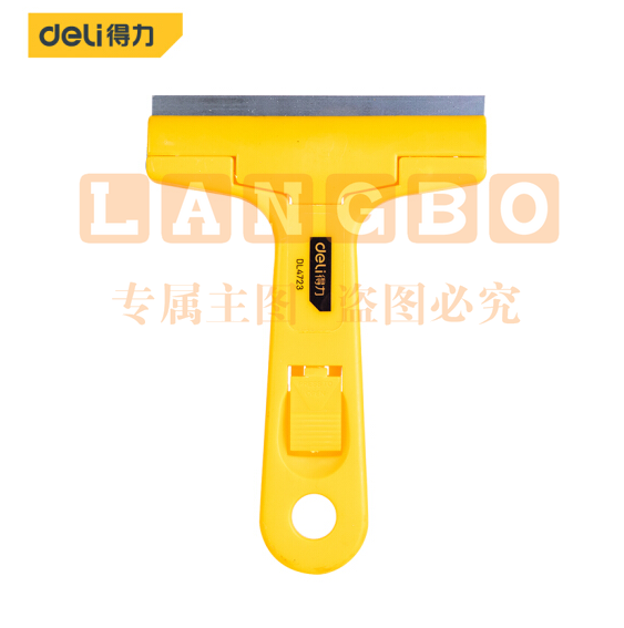 得力(deli) 102mm DL4723 刮污刀铲刀玻璃刮刀地板墙皮瓷砖清洁铲刀铲子