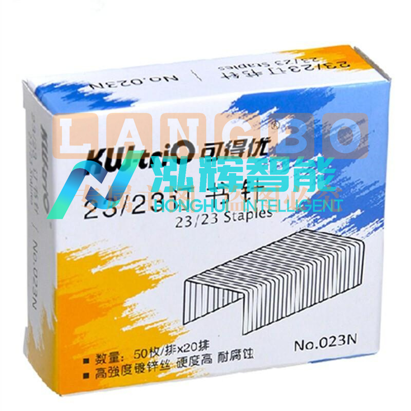 可得优(KW-triO)023N 23/23重型大订书钉(单位：盒)