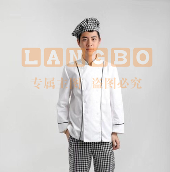佳奥厨师服 厨房酒店服务员工作服长袖炊事服 尺寸备注 单独购买2套起售偏远地区下单请电话咨询