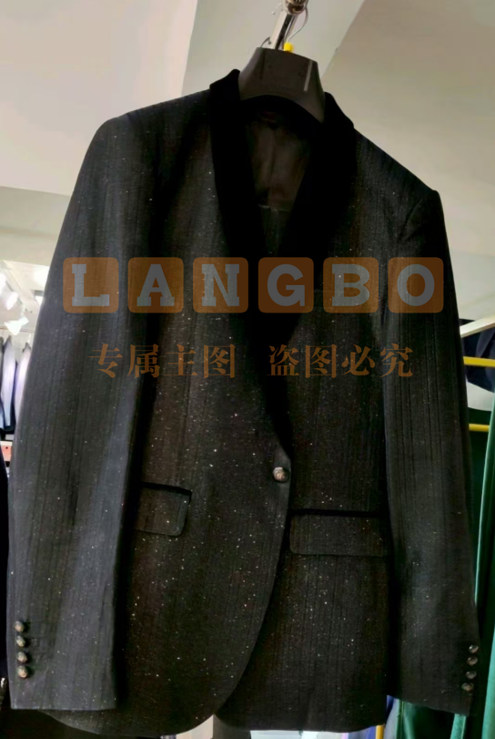 主持人蓝色男士西装，出租使用，非售价