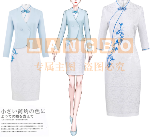 新中式旗袍连衣裙