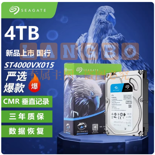 希捷酷鹰4T硬盘